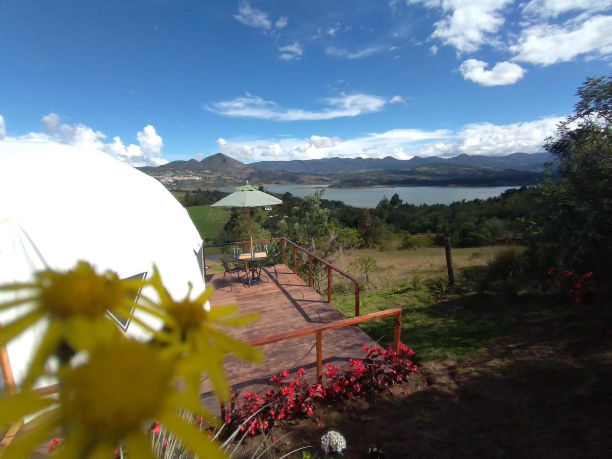 Glamping La Villa Guatavita Buitenkant foto