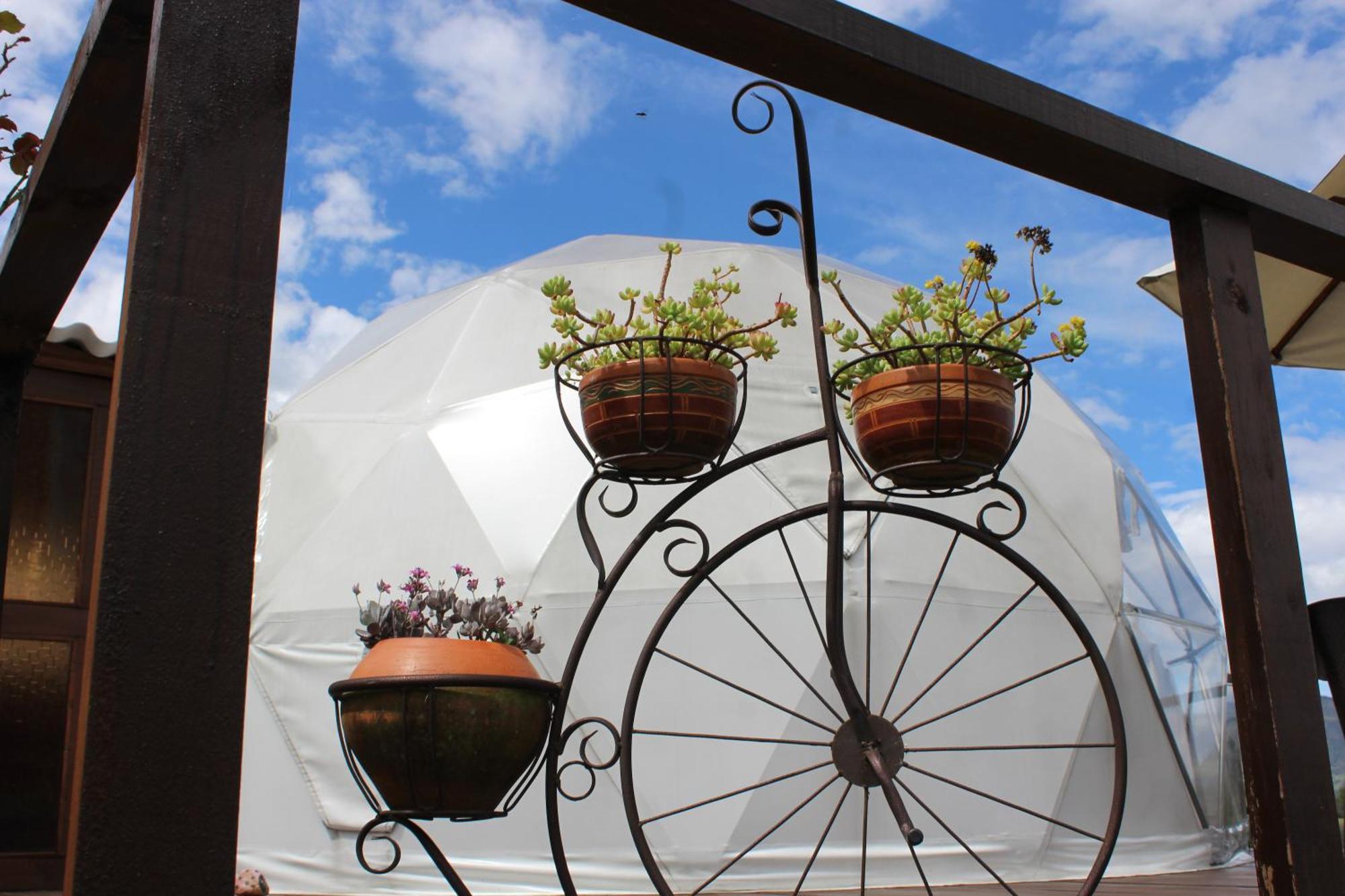 Glamping La Villa Guatavita Buitenkant foto