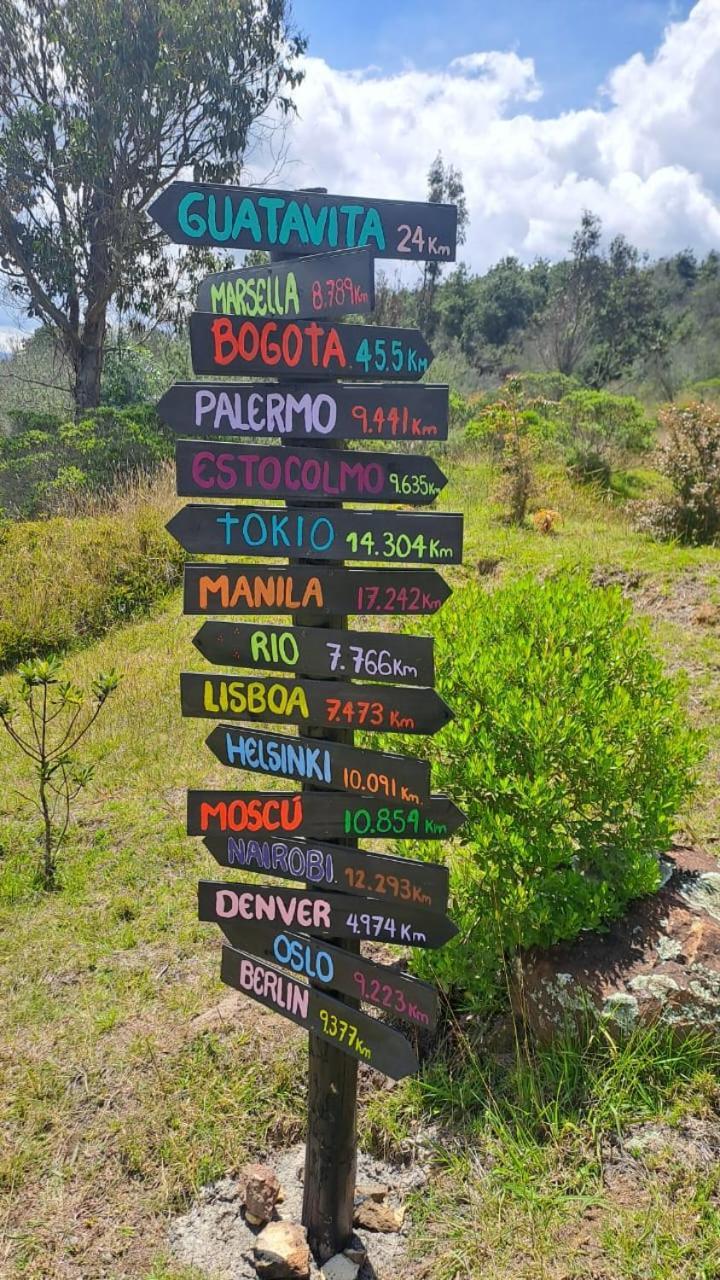 Glamping La Villa Guatavita Buitenkant foto