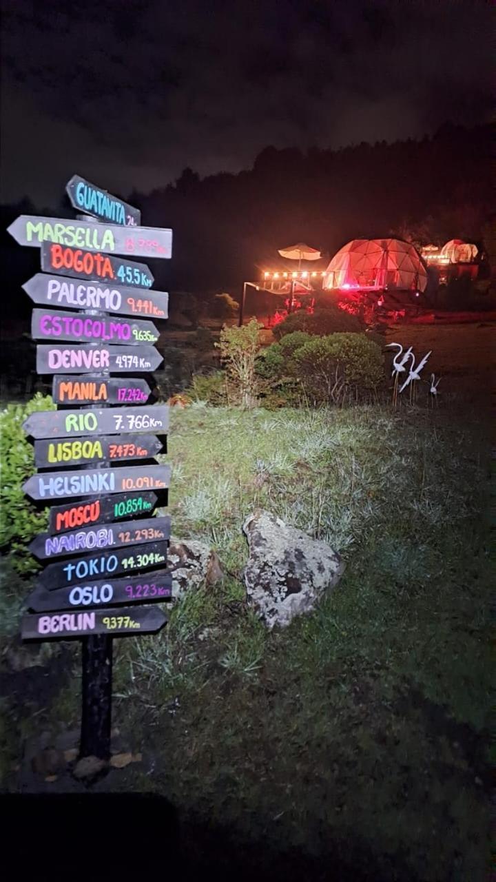 Glamping La Villa Guatavita Buitenkant foto